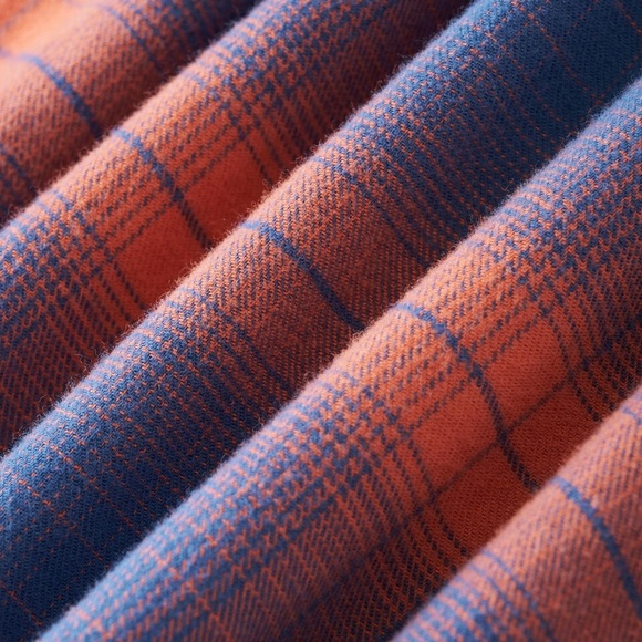 Roots Manning Pocket Flannel Shirt Men’s Size Medium Men’s Organic Cotton Plaid - Picture 6 of 14